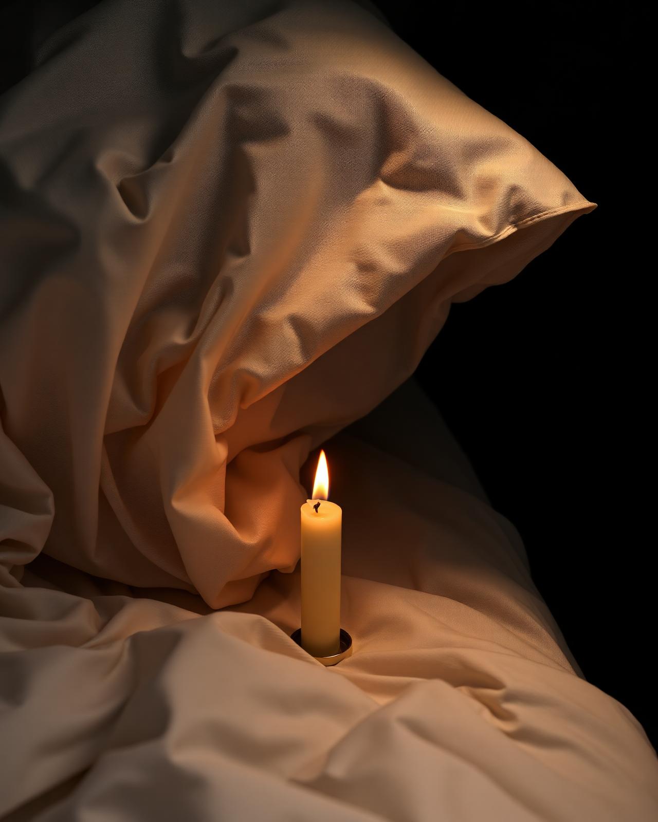 Linen and candlelight